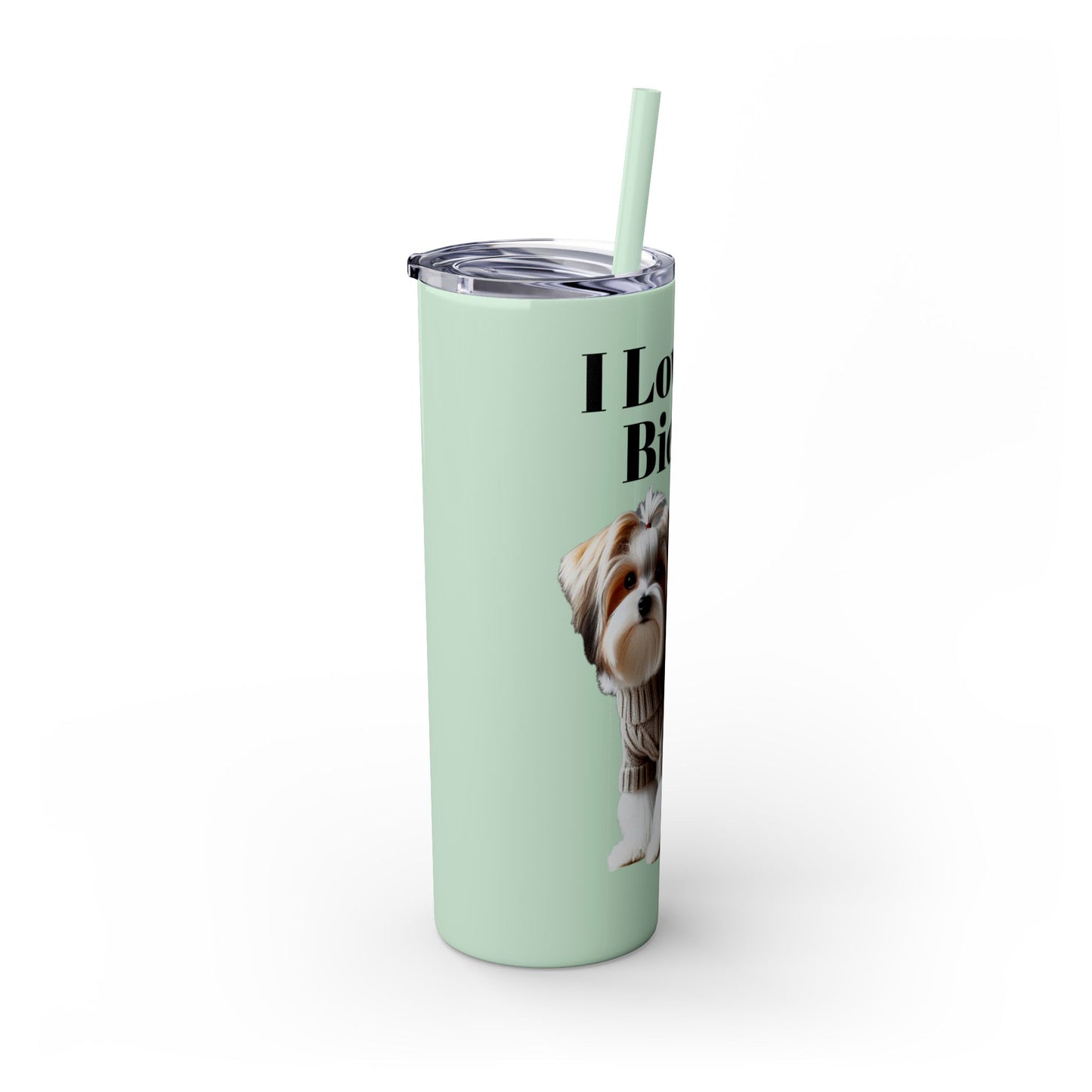 I Love Biewers! Skinny Tumbler - 20oz Dog Lover Drinkware