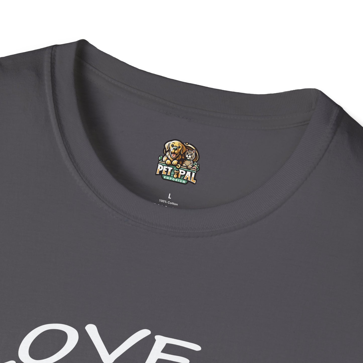 I Love Dobies Unisex Softstyle T-Shirt | Perfect Gift for Dog Lovers