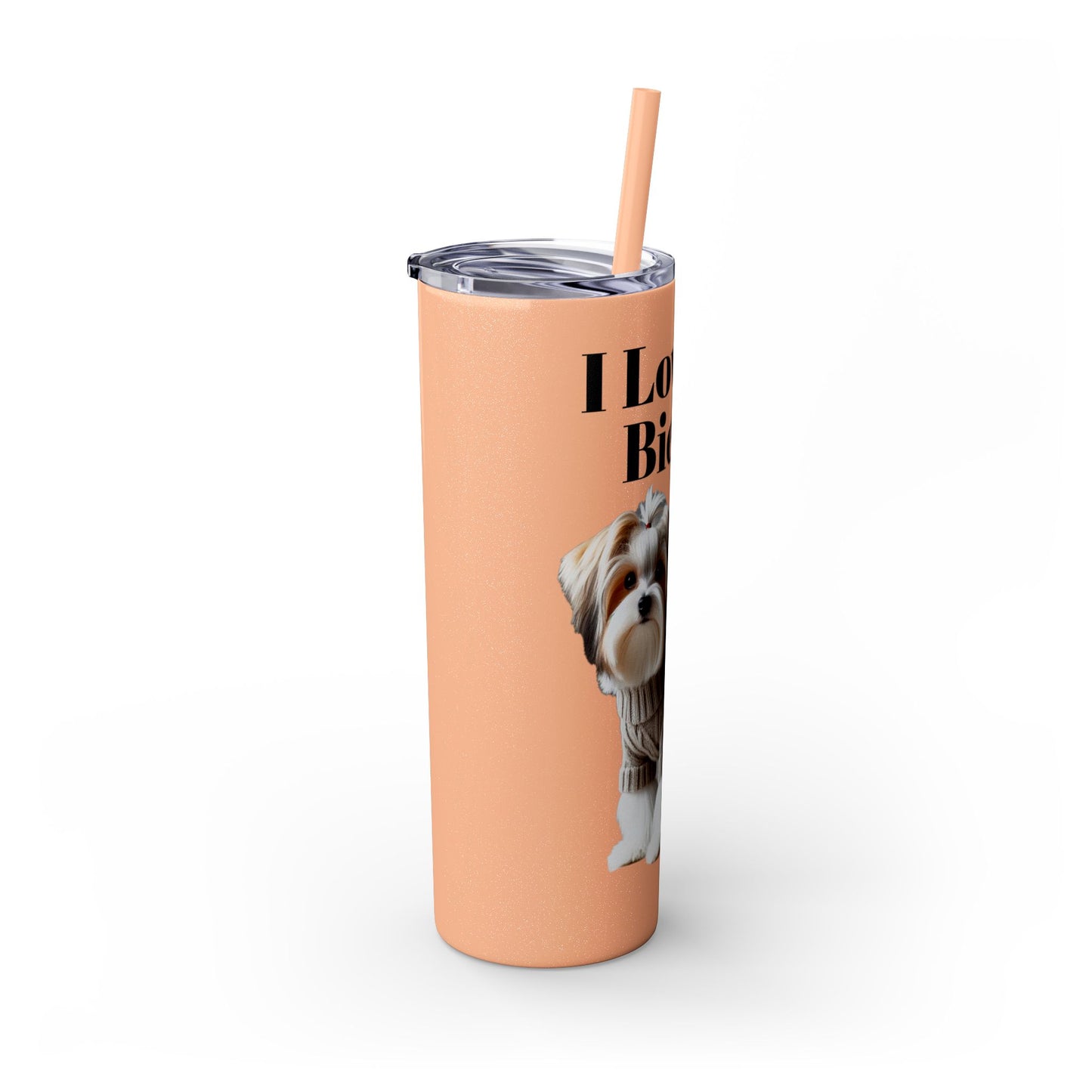 I Love Biewers! Skinny Tumbler - 20oz Dog Lover Drinkware