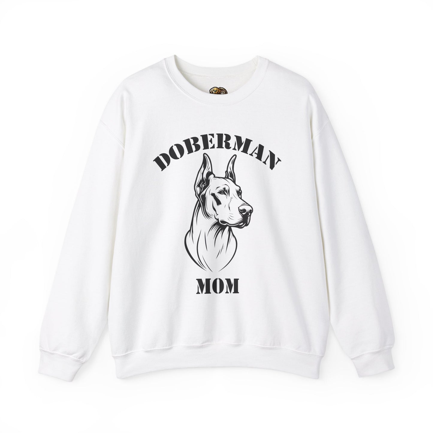 Doberman Mom Crewneck Sweatshirt - Cozy Gift for Dog Lovers