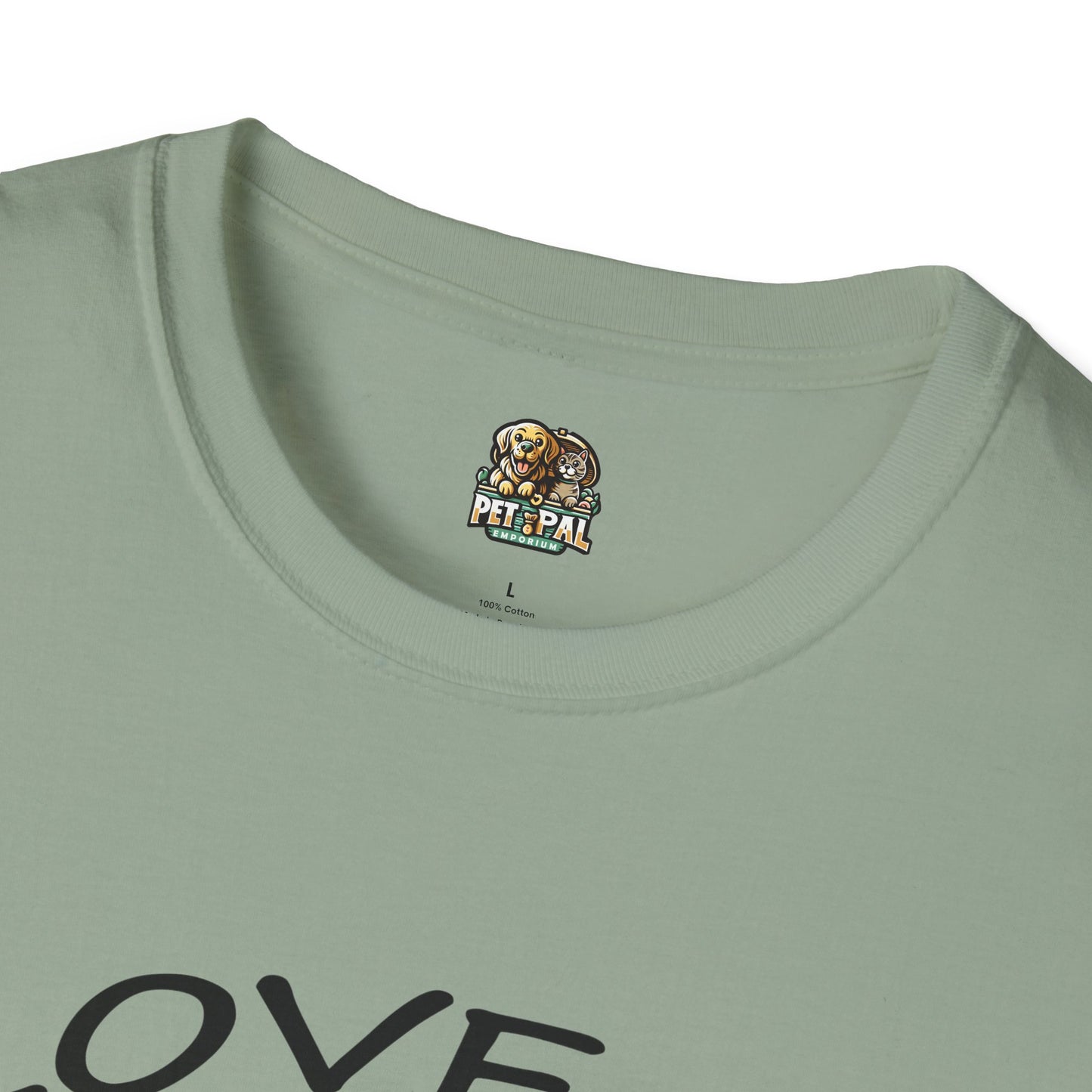 I Love Dobies Unisex Softstyle T-Shirt | Perfect Gift for Dog Lovers