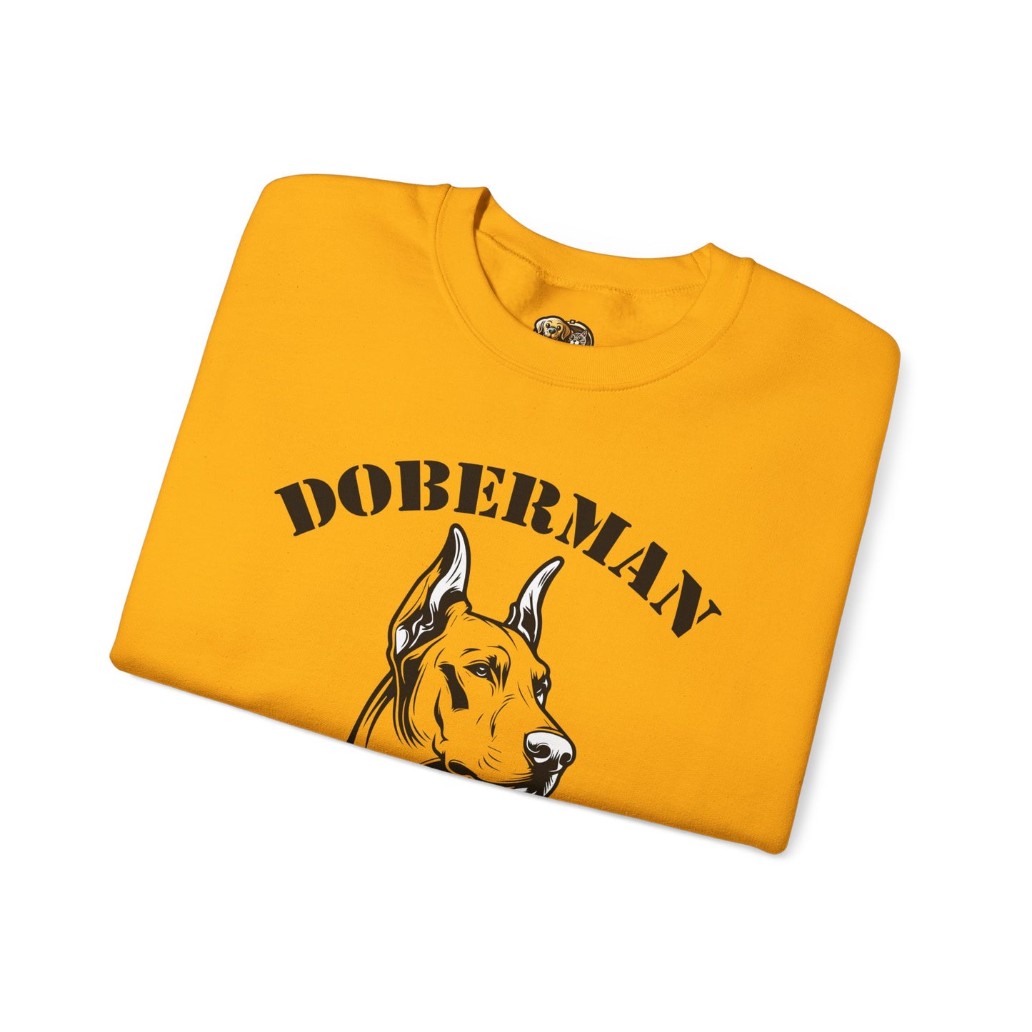 Doberman Mom Crewneck Sweatshirt - Cozy Gift for Dog Lovers
