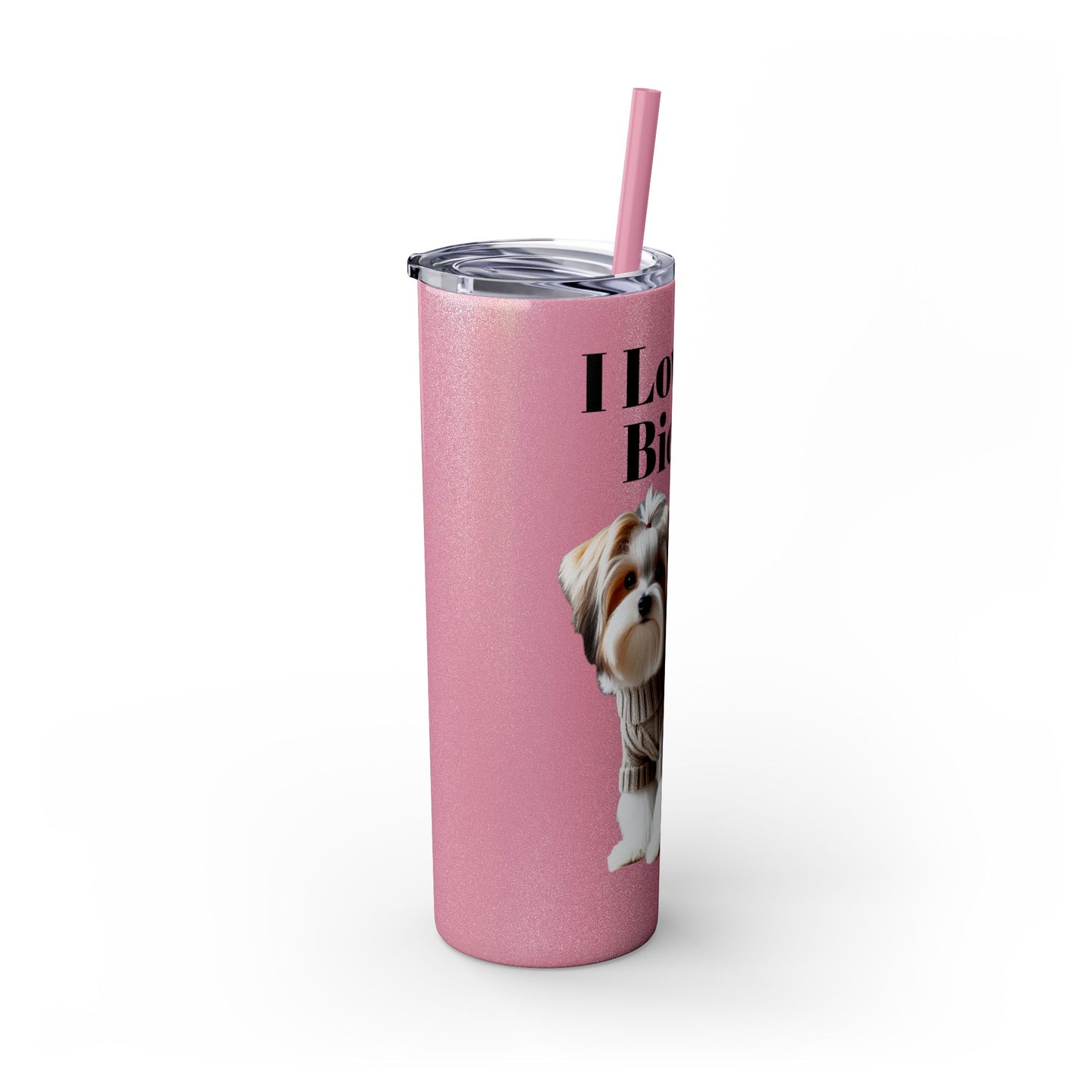 I Love Biewers! Skinny Tumbler - 20oz Dog Lover Drinkware