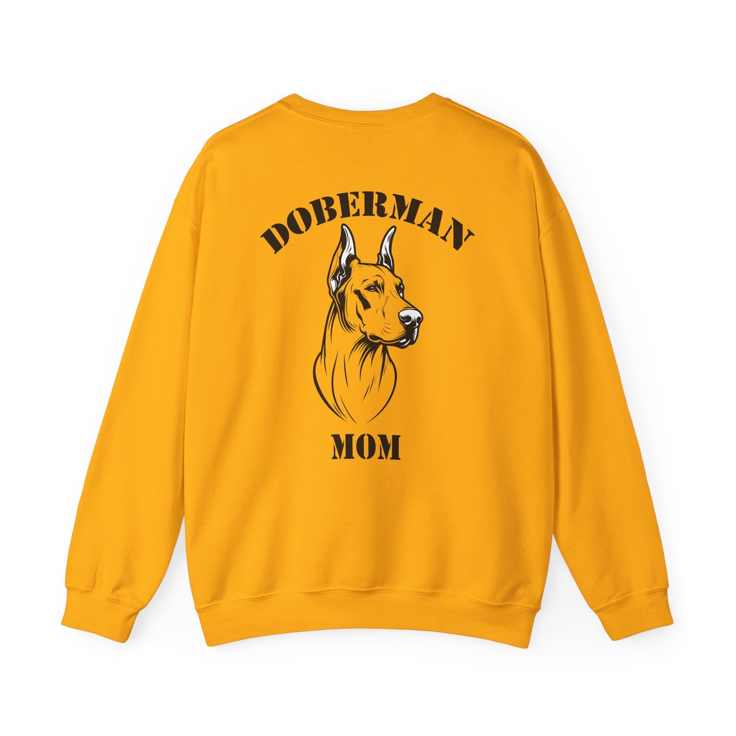 Doberman Mom Crewneck Sweatshirt - Cozy Gift for Dog Lovers