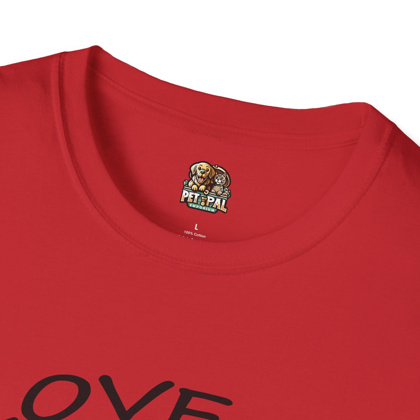 I Love Dobies Unisex Softstyle T-Shirt | Perfect Gift for Dog Lovers