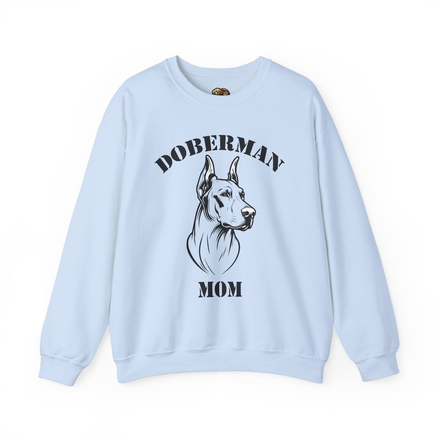 Doberman Mom Crewneck Sweatshirt - Cozy Gift for Dog Lovers