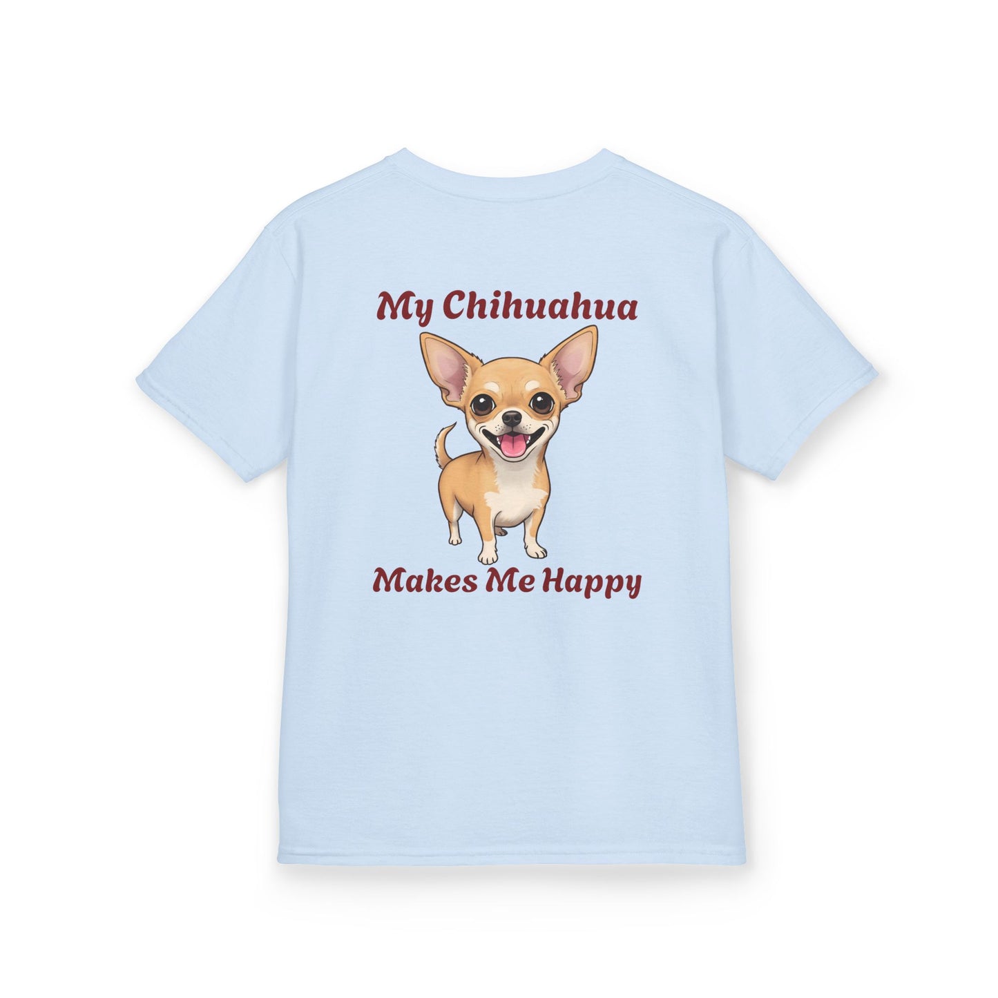 Kids My Chihuahua Tee. Adorable Dog Lover Gift, Animal Lover Shirt, Childrens Happy Tee, Cute Pet Apparel