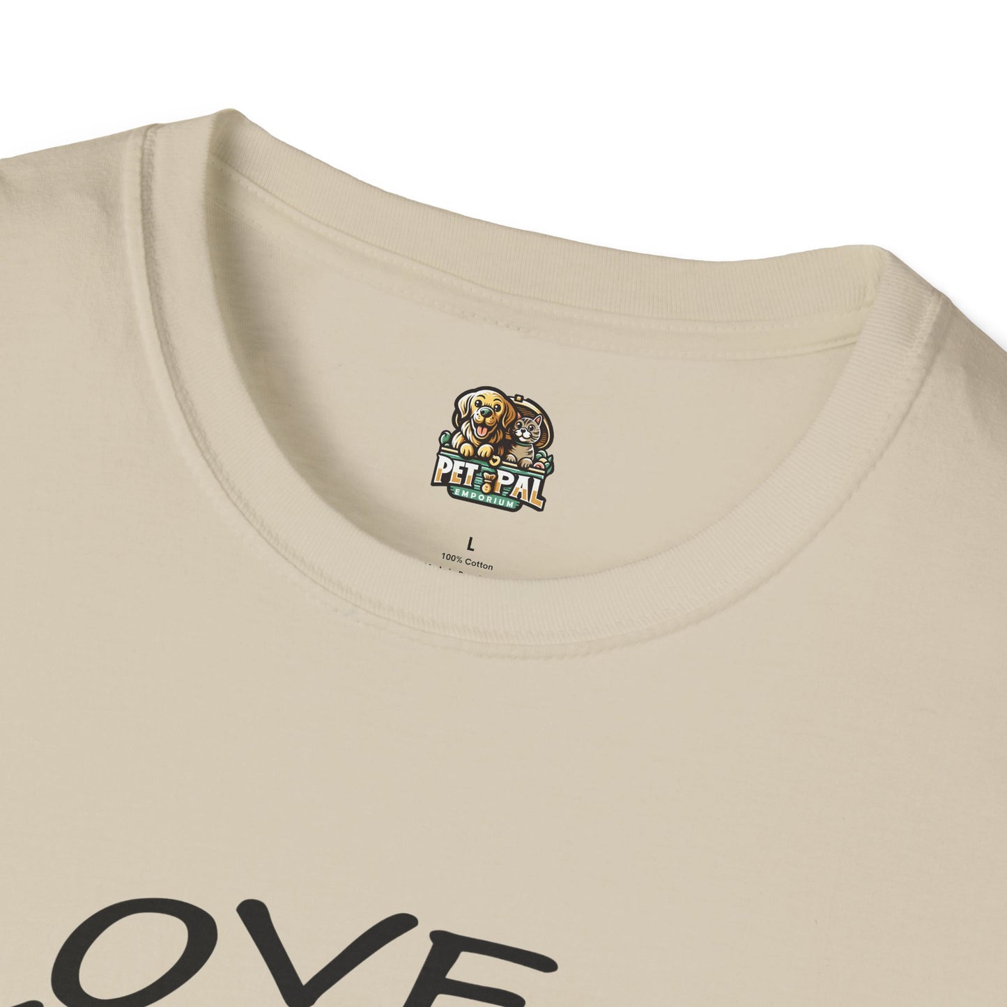 I Love Dobies Unisex Softstyle T-Shirt | Perfect Gift for Dog Lovers