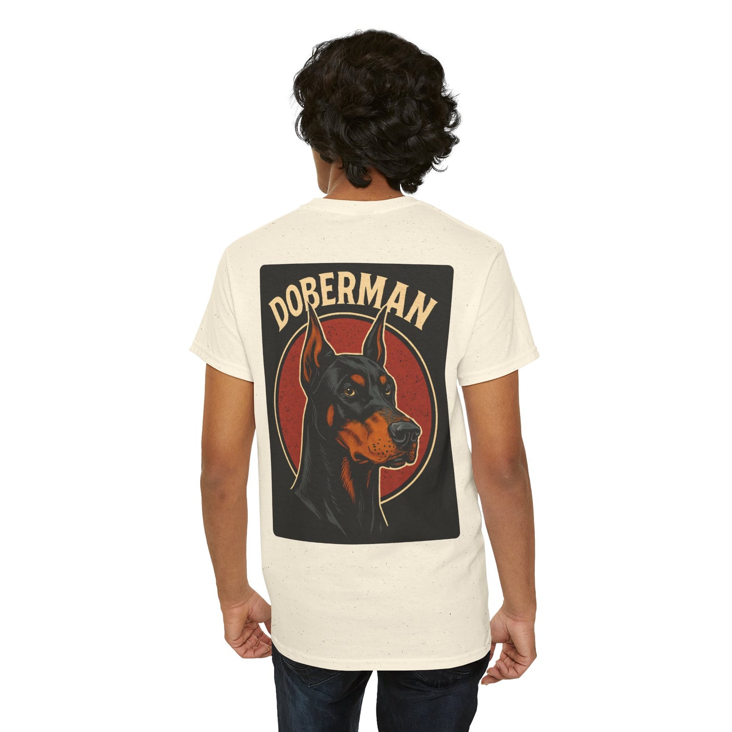 Dobie Lover T-Shirt, Dog Mom Gift, Animal Graphic Tee, Cute Pet Owner Shirt, Dog Dad Present