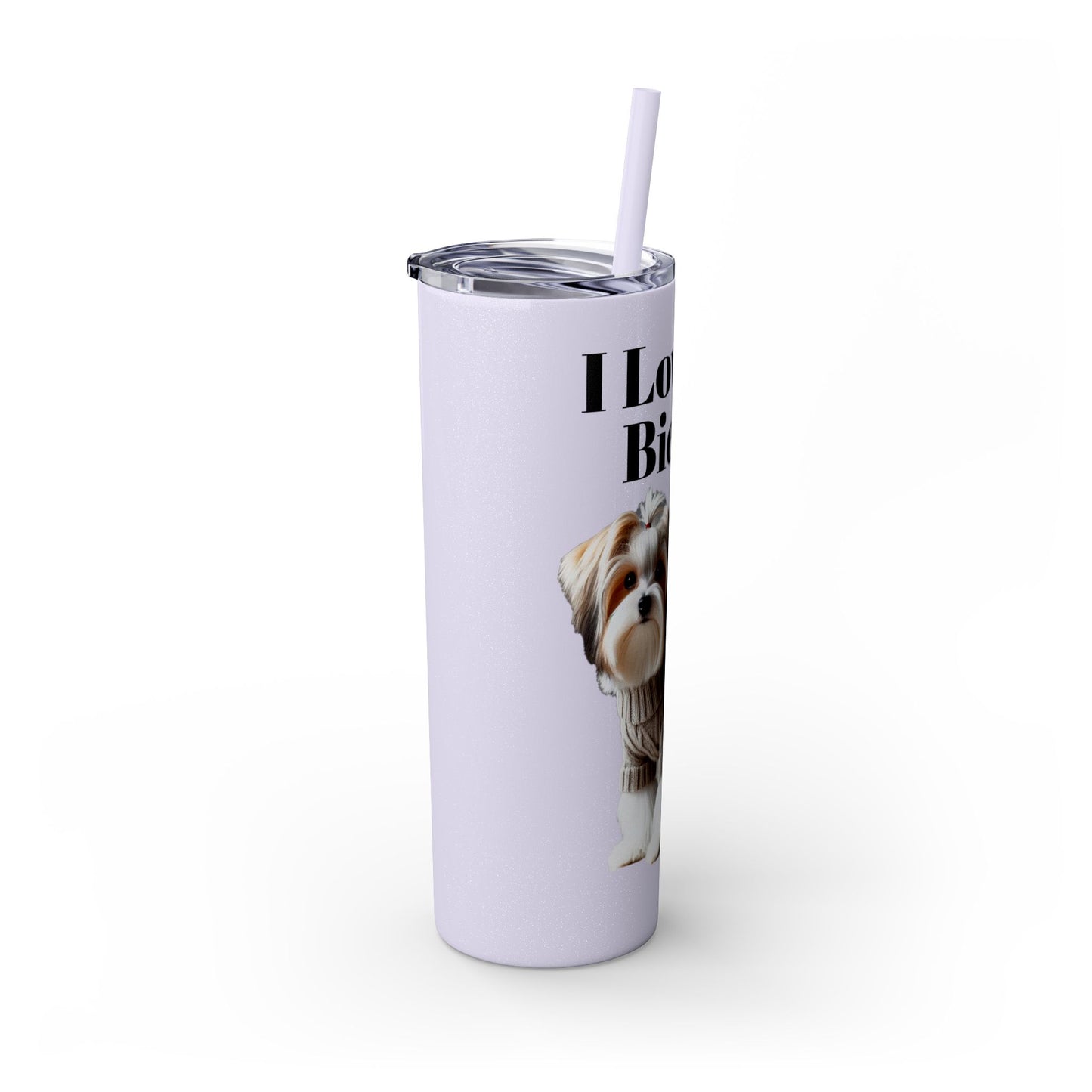 I Love Biewers! Skinny Tumbler - 20oz Dog Lover Drinkware