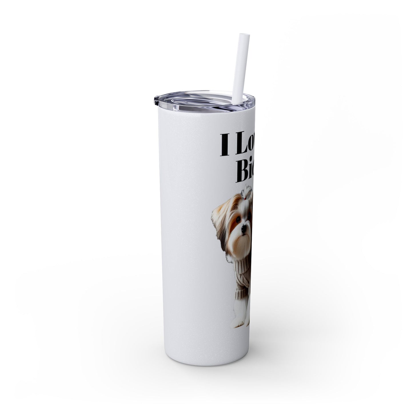 I Love Biewers! Skinny Tumbler - 20oz Dog Lover Drinkware