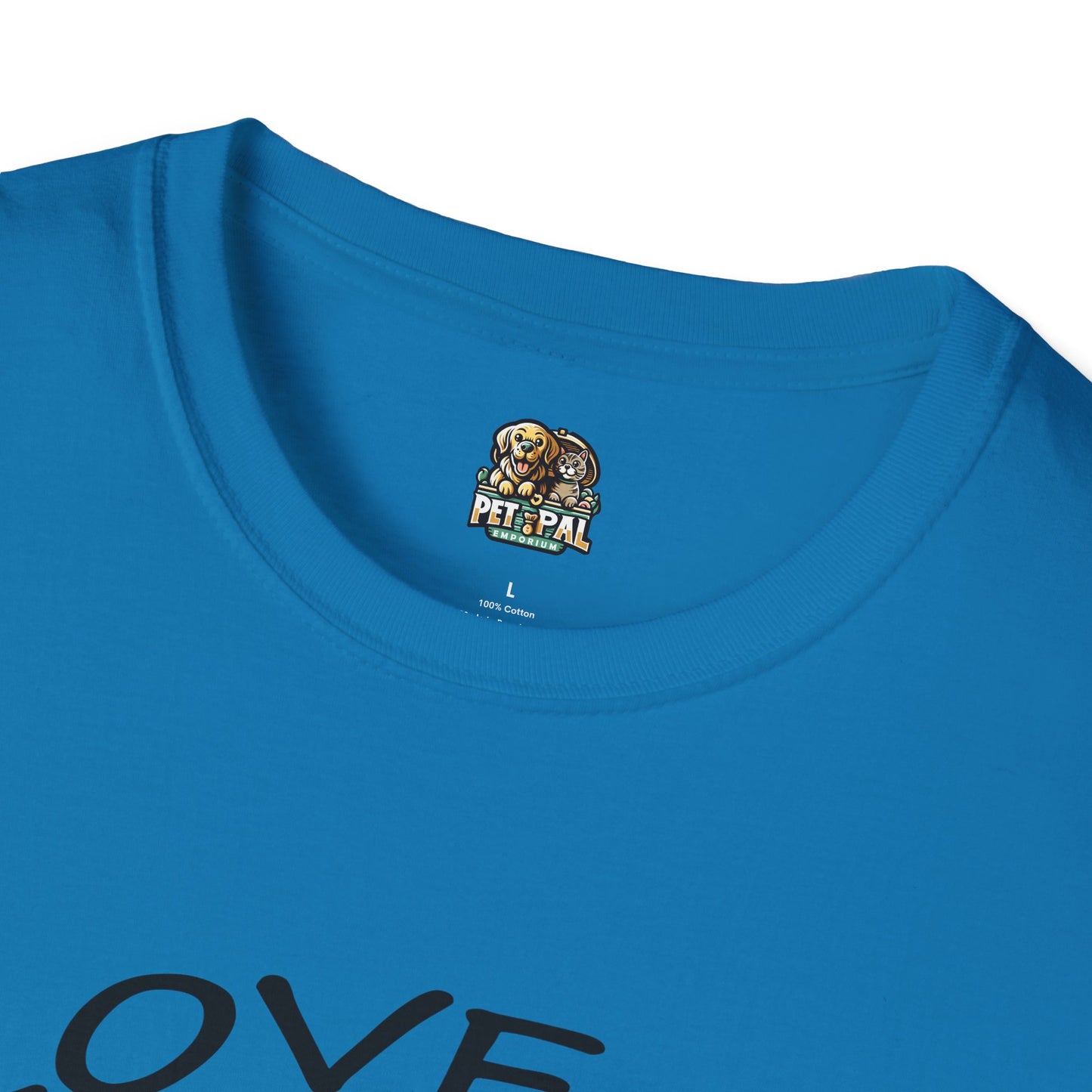 I Love Dobies Unisex Softstyle T-Shirt | Perfect Gift for Dog Lovers