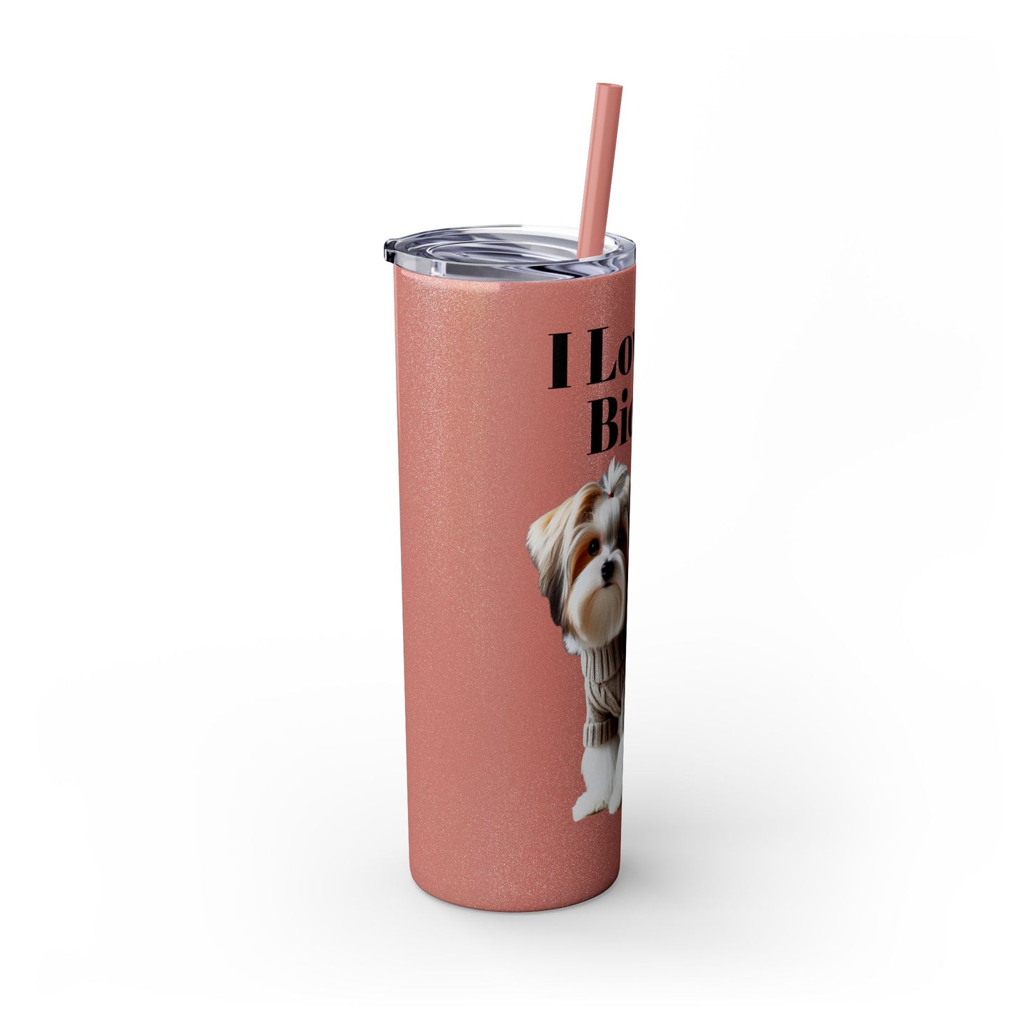 I Love Biewers! Skinny Tumbler - 20oz Dog Lover Drinkware