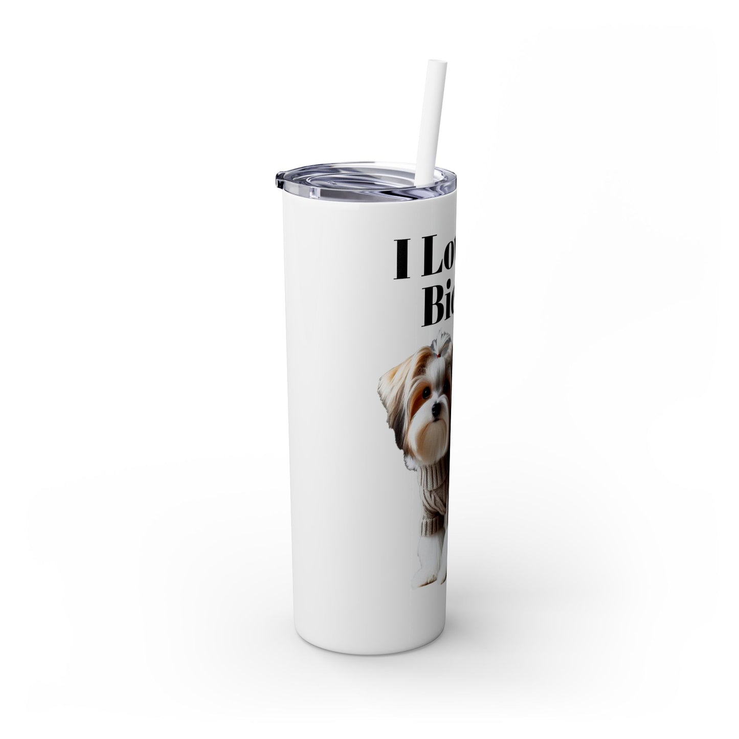 I Love Biewers! Skinny Tumbler - 20oz Dog Lover Drinkware