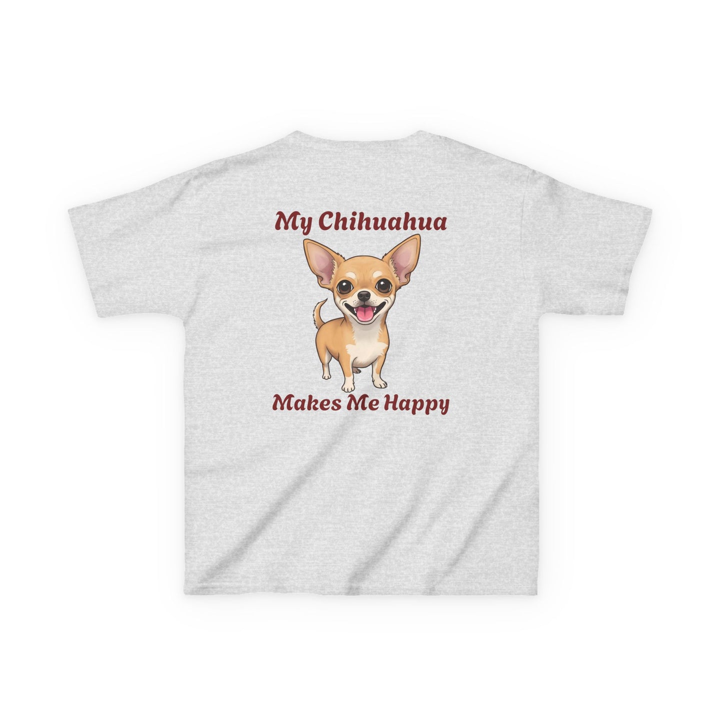 Kids My Chihuahua Tee.  Adorable Dog Lover Gift, Animal Lover Shirt, Childrens Happy Tee, Cute Pet Apparel
