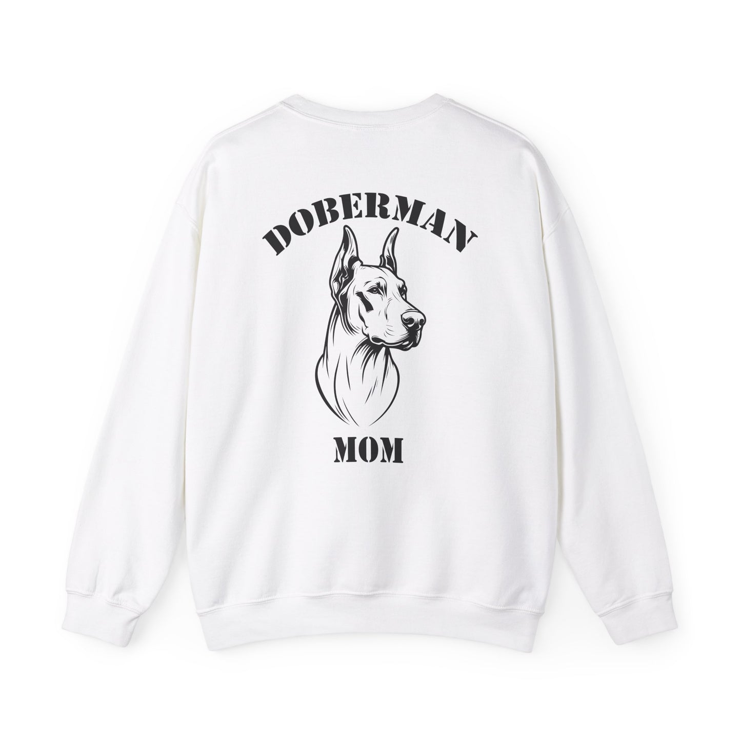 Doberman Mom Crewneck Sweatshirt - Cozy Gift for Dog Lovers