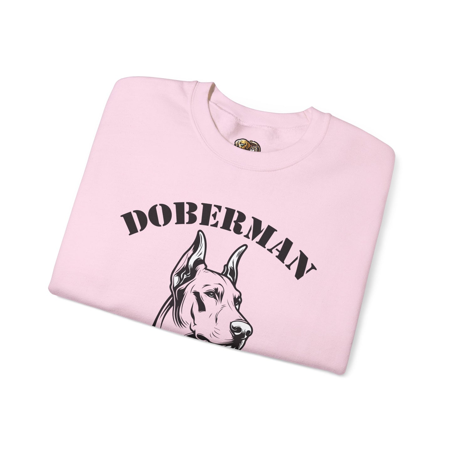 Doberman Mom Crewneck Sweatshirt - Cozy Gift for Dog Lovers