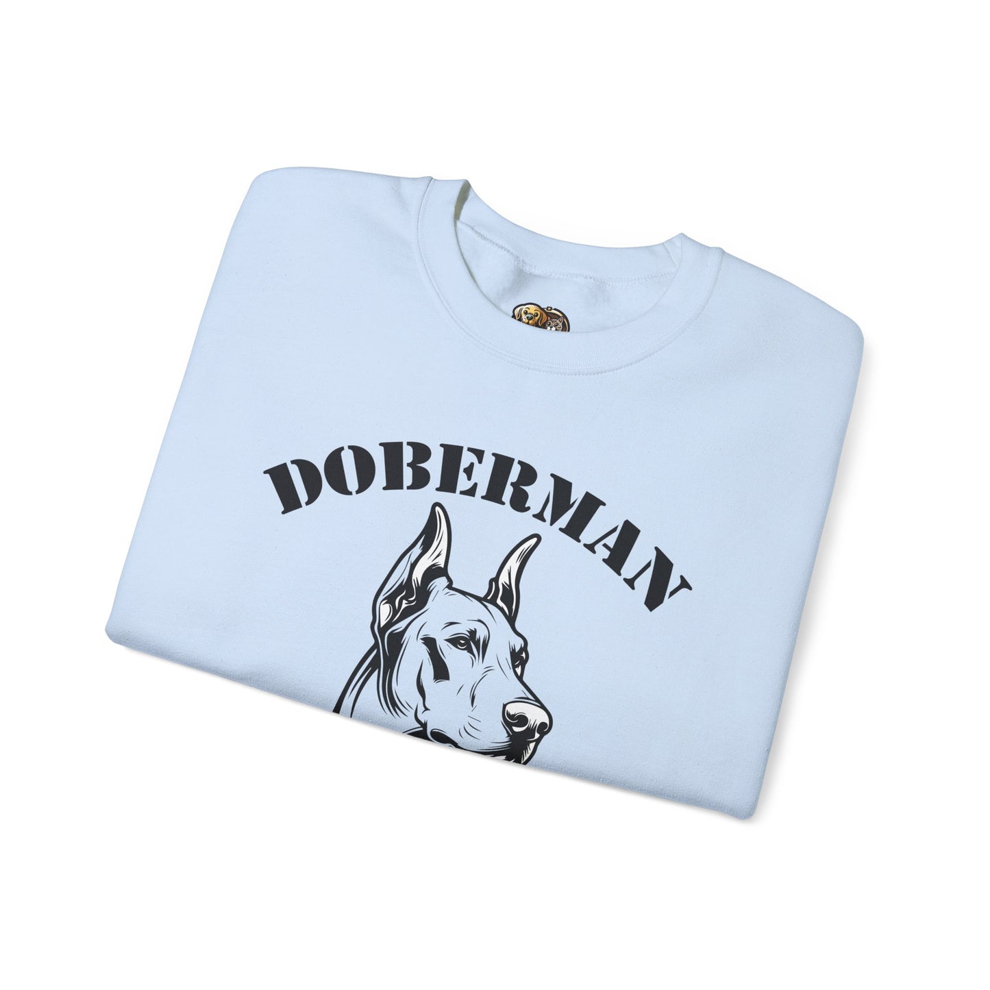 Doberman Mom Crewneck Sweatshirt - Cozy Gift for Dog Lovers