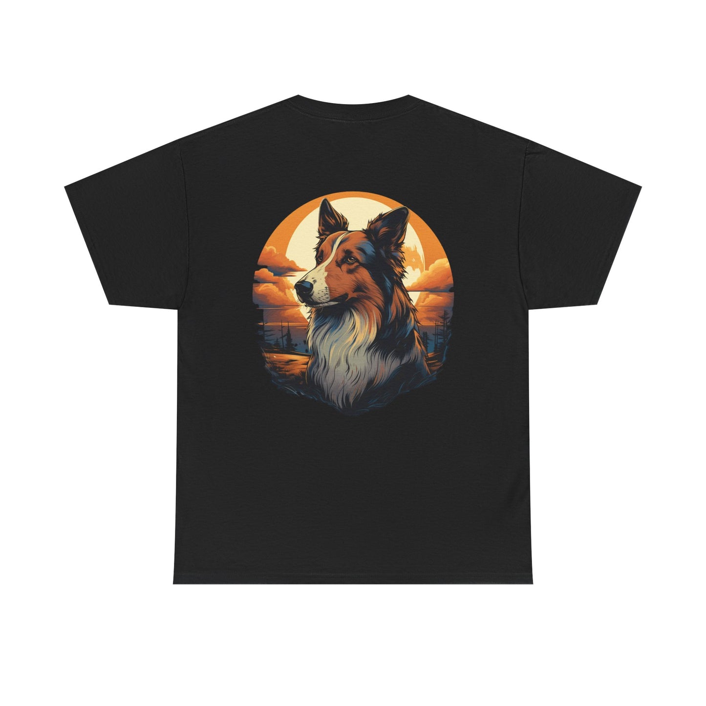 Collie Lover T-Shirt, Dog Mom Gift, Animal Graphic Tee, Cute Pet Owner Shirt, Dog Dad Present