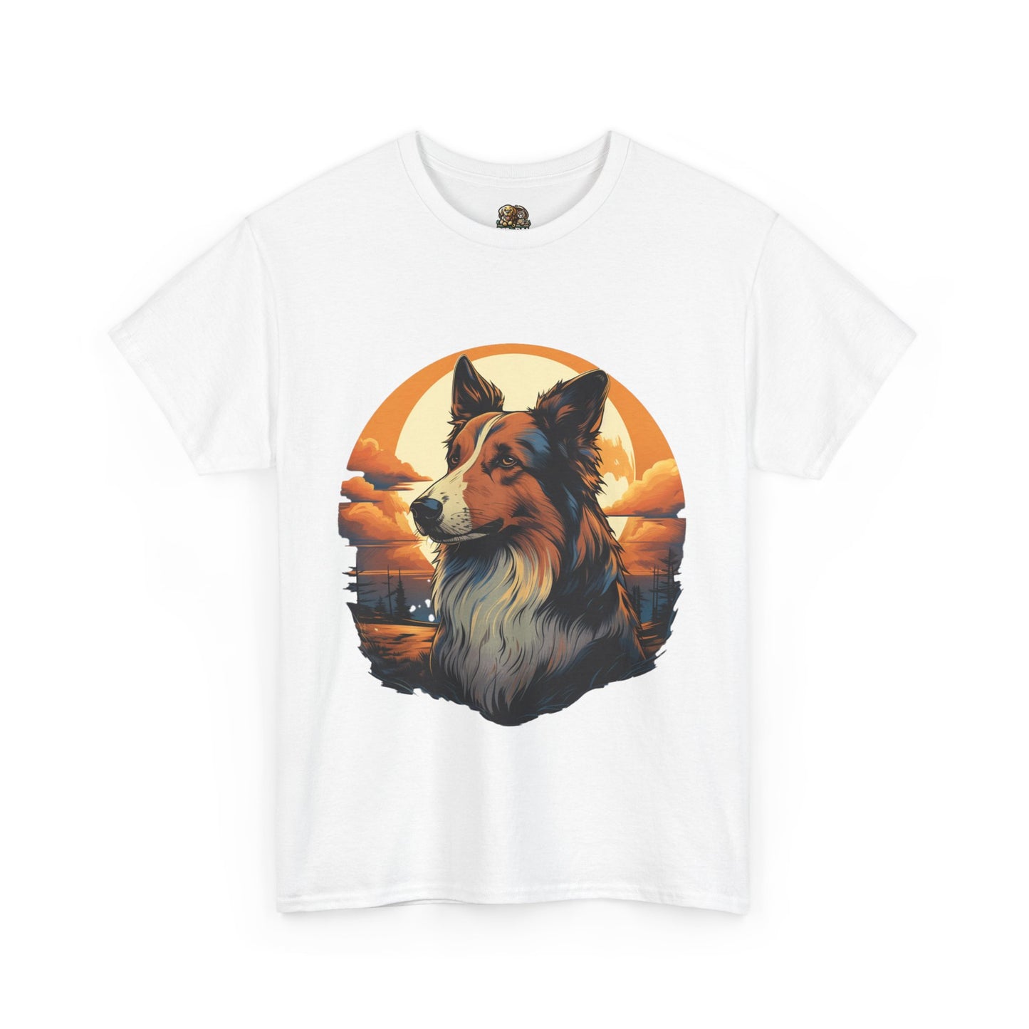 Collie Lover T-Shirt, Dog Mom Gift, Animal Graphic Tee, Cute Pet Owner Shirt, Dog Dad Present