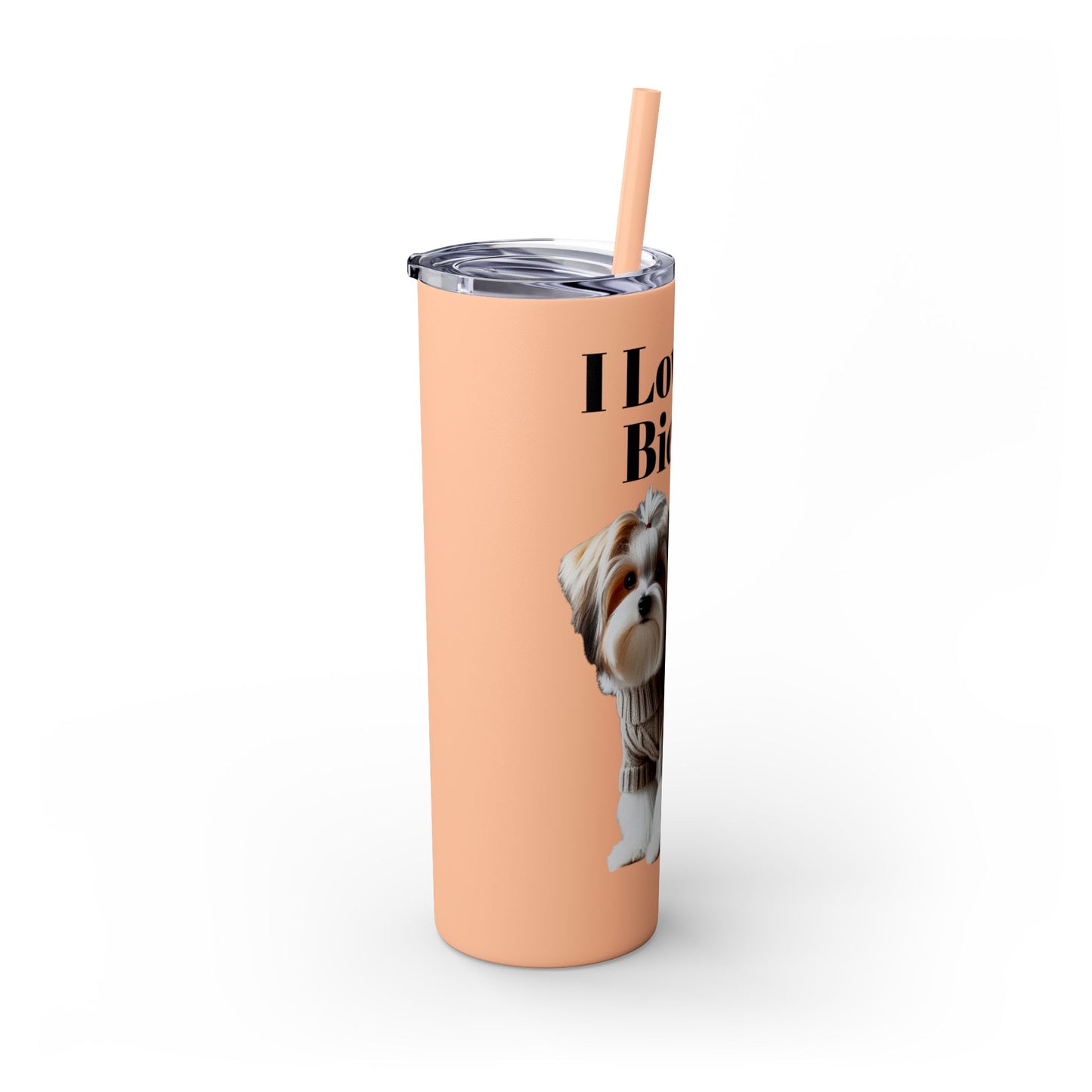 I Love Biewers! Skinny Tumbler - 20oz Dog Lover Drinkware