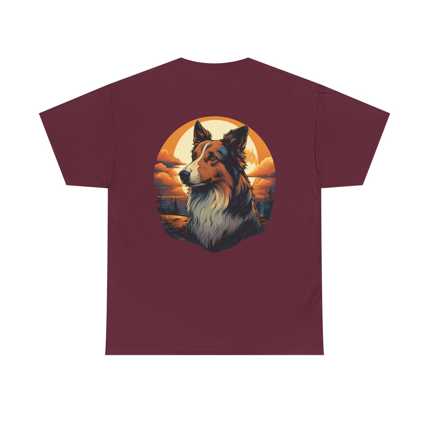 Collie Lover T-Shirt, Dog Mom Gift, Animal Graphic Tee, Cute Pet Owner Shirt, Dog Dad Present