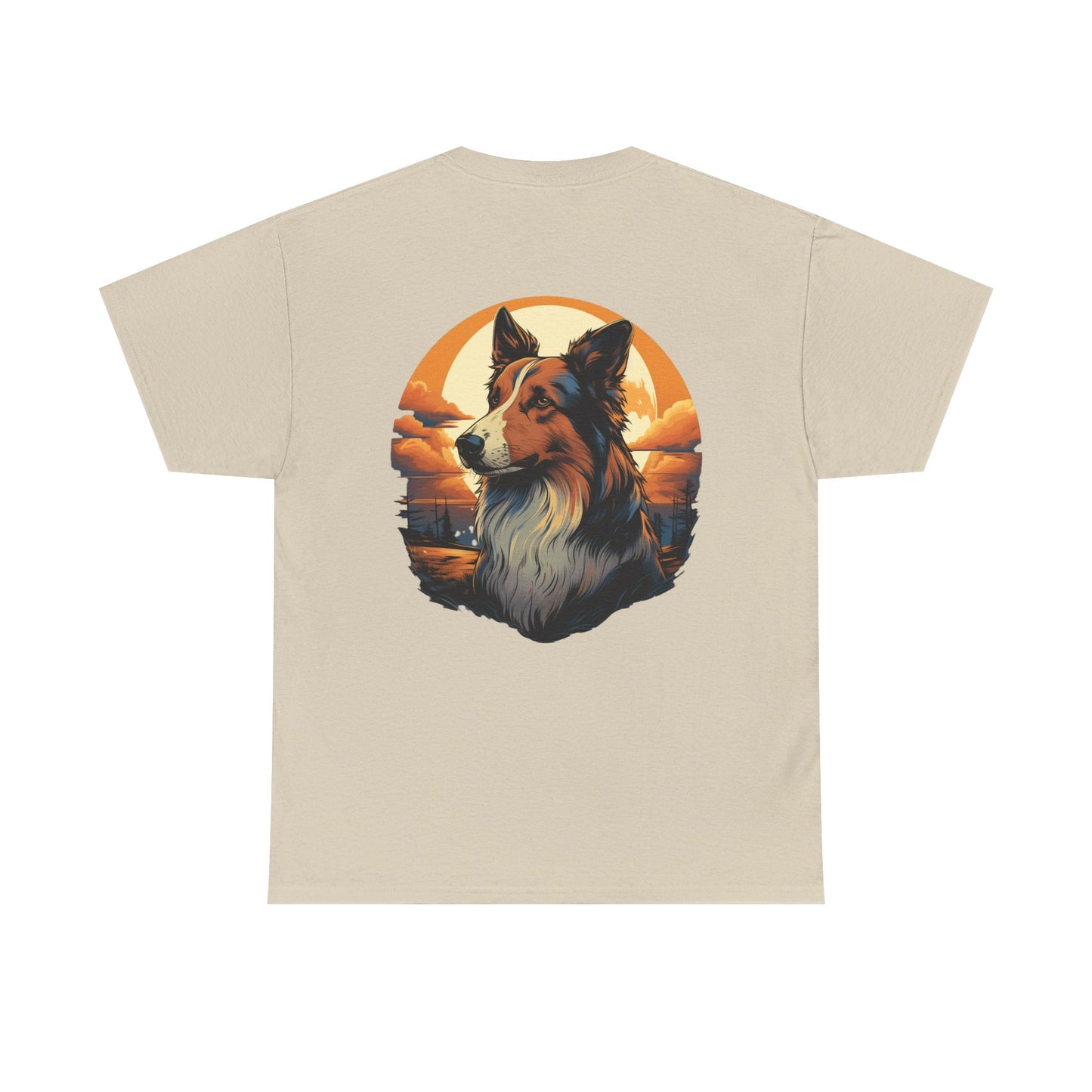 Collie Lover T-Shirt, Dog Mom Gift, Animal Graphic Tee, Cute Pet Owner Shirt, Dog Dad Present