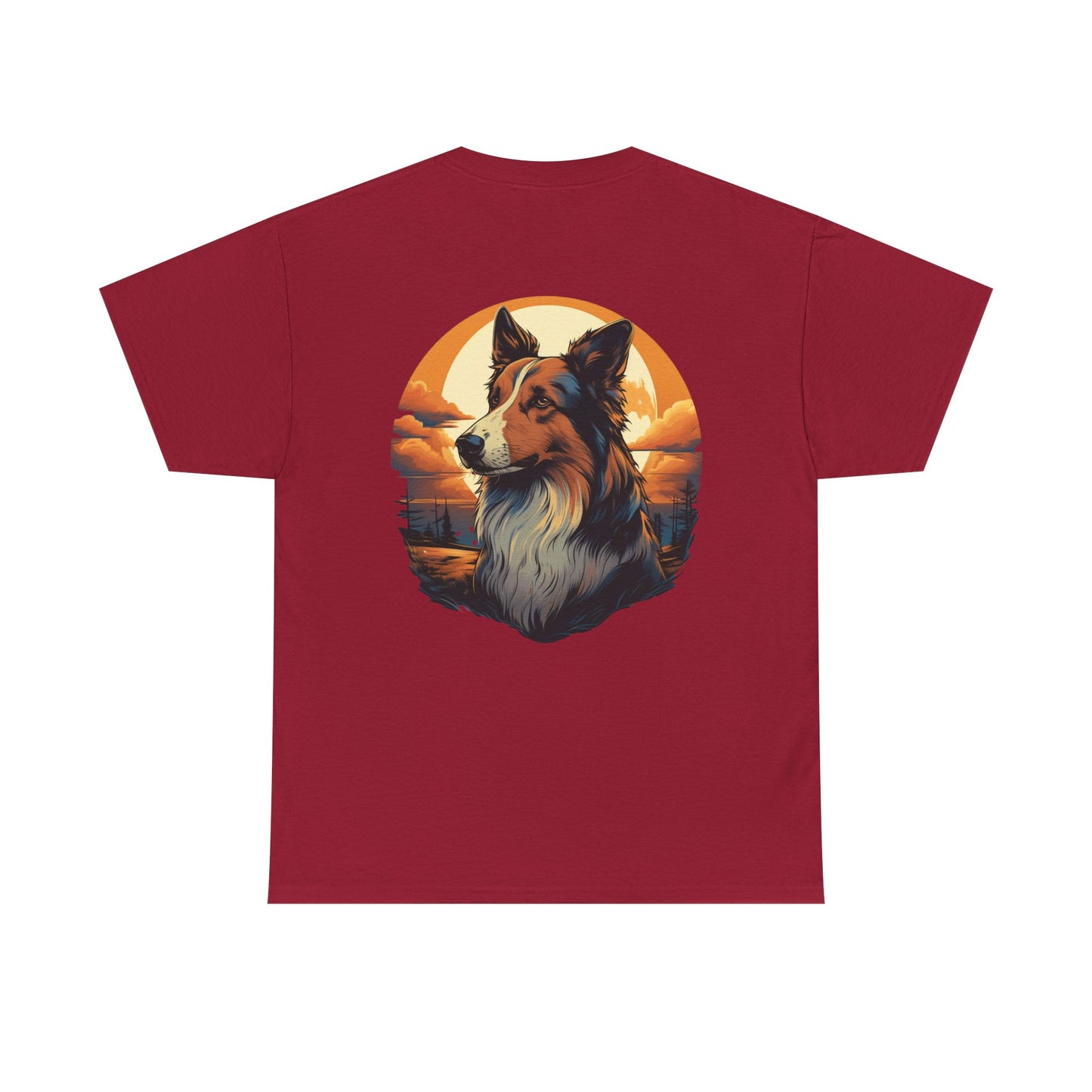 Collie Lover T-Shirt, Dog Mom Gift, Animal Graphic Tee, Cute Pet Owner Shirt, Dog Dad Present