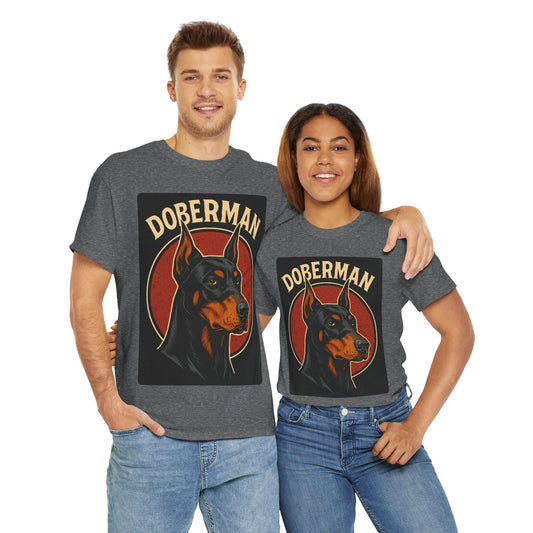 Dobie Lover T-Shirt, Dog Mom Gift, Animal Graphic Tee, Cute Pet Owner Shirt, Dog Dad Present