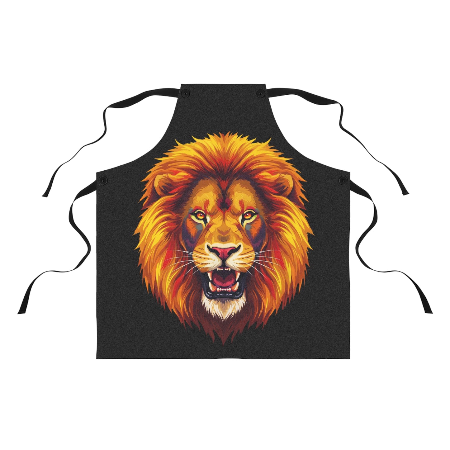 Majestic Lion Apron - Perfect for Cooking, Grilling, Baking, Gift for Chefs, Home Cooks, Cooking Enthusiasts