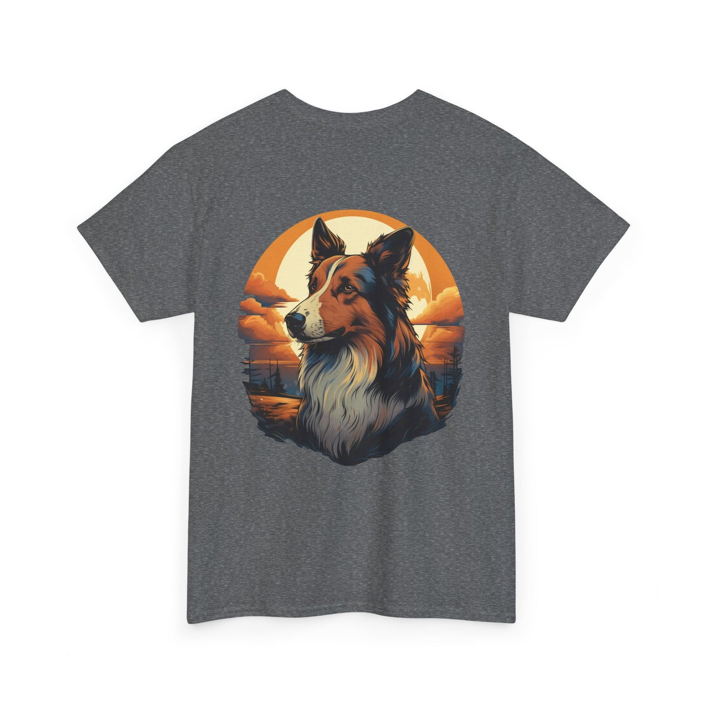 Collie Lover T-Shirt, Dog Mom Gift, Animal Graphic Tee, Cute Pet Owner Shirt, Dog Dad Present