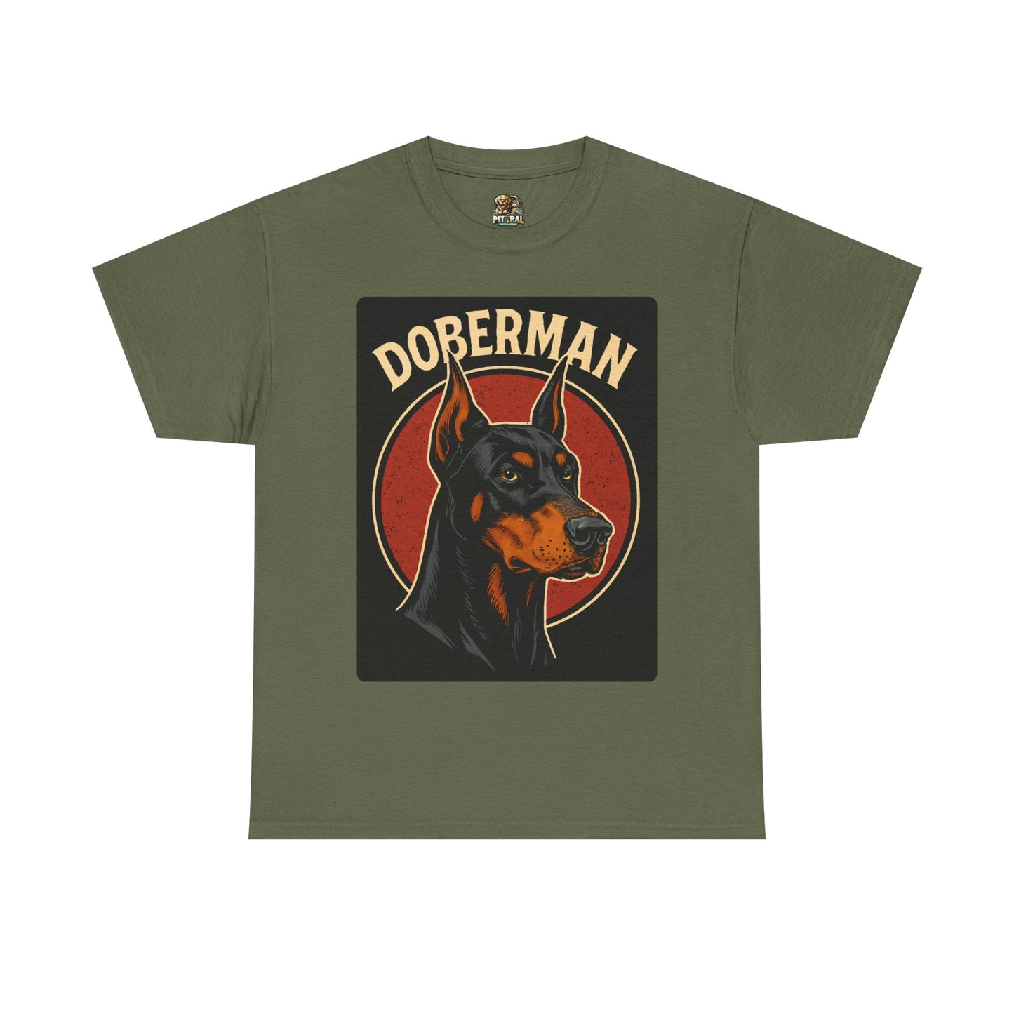 Dobie Lover T-Shirt, Dog Mom Gift, Animal Graphic Tee, Cute Pet Owner Shirt, Dog Dad Present