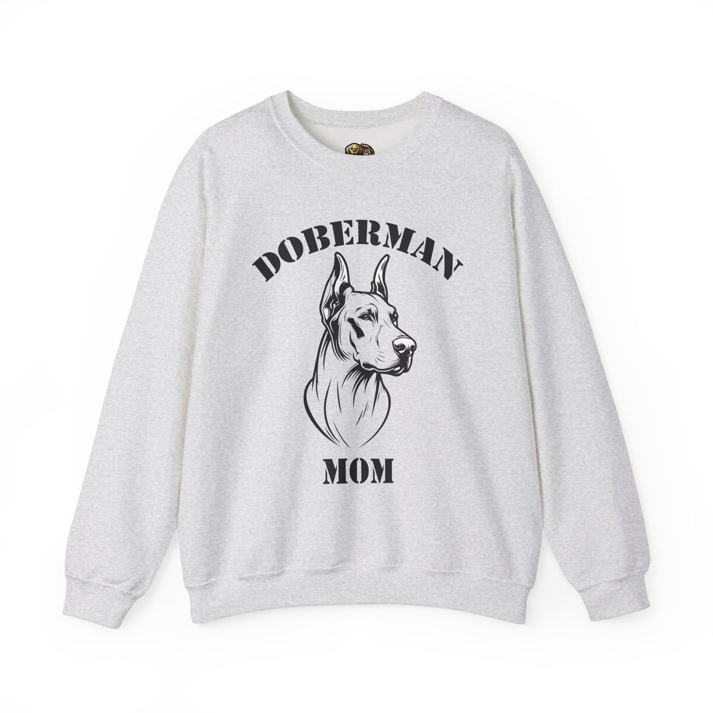 Doberman Mom Crewneck Sweatshirt - Cozy Gift for Dog Lovers