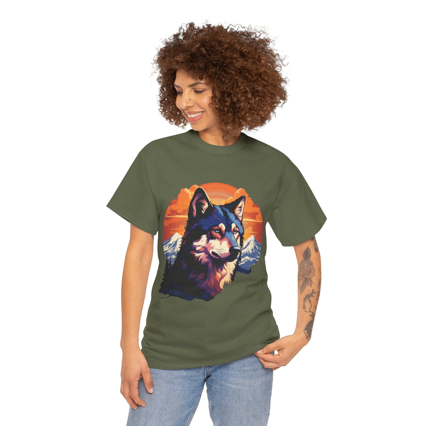 Husky Lover T-Shirt, Dog Mom Gift, Animal Graphic Tee, Cute Pet Owner Shirt, Dog Dad Present