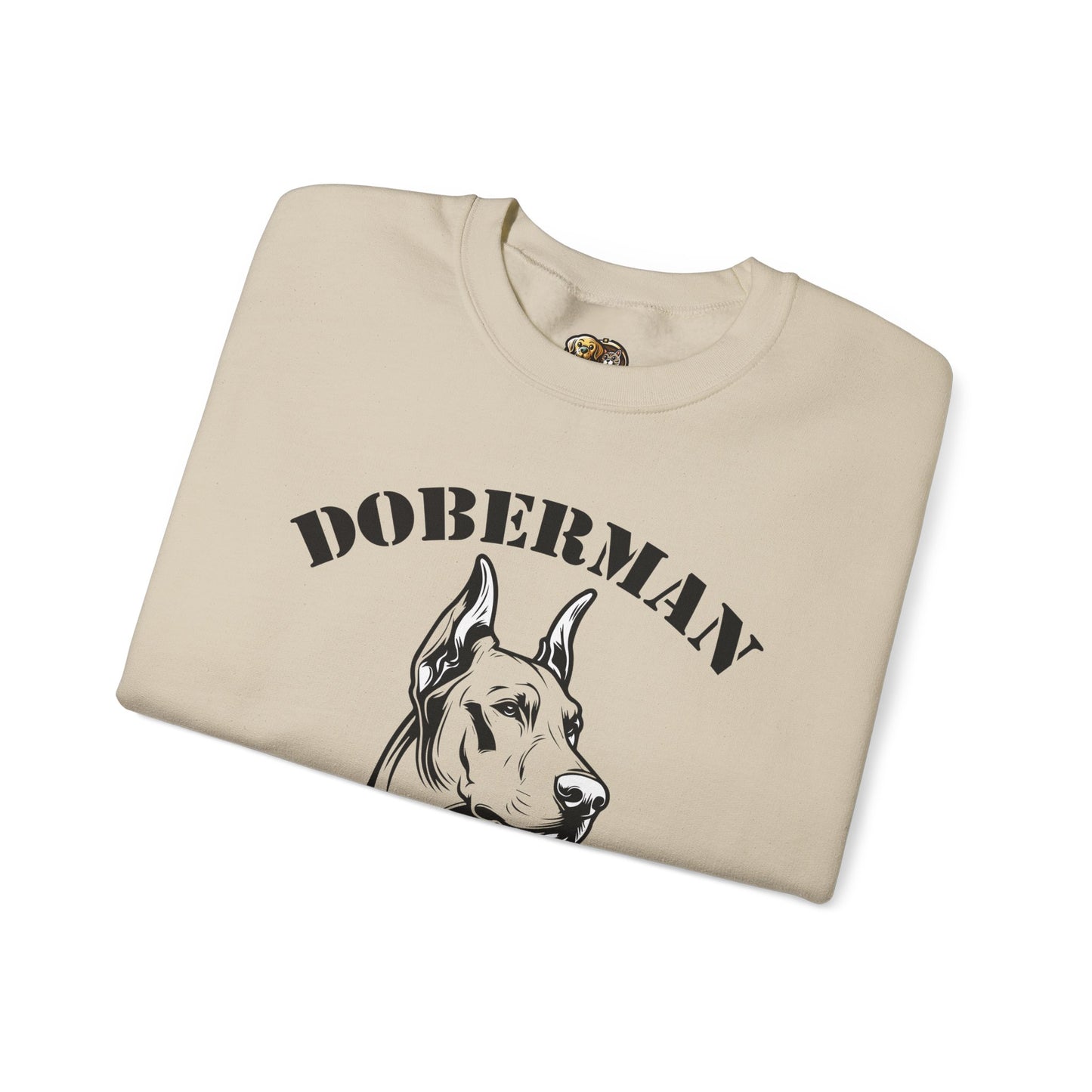 Doberman Mom Crewneck Sweatshirt - Cozy Gift for Dog Lovers