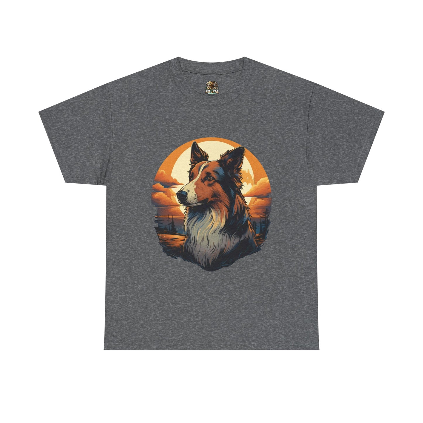 Collie Lover T-Shirt, Dog Mom Gift, Animal Graphic Tee, Cute Pet Owner Shirt, Dog Dad Present