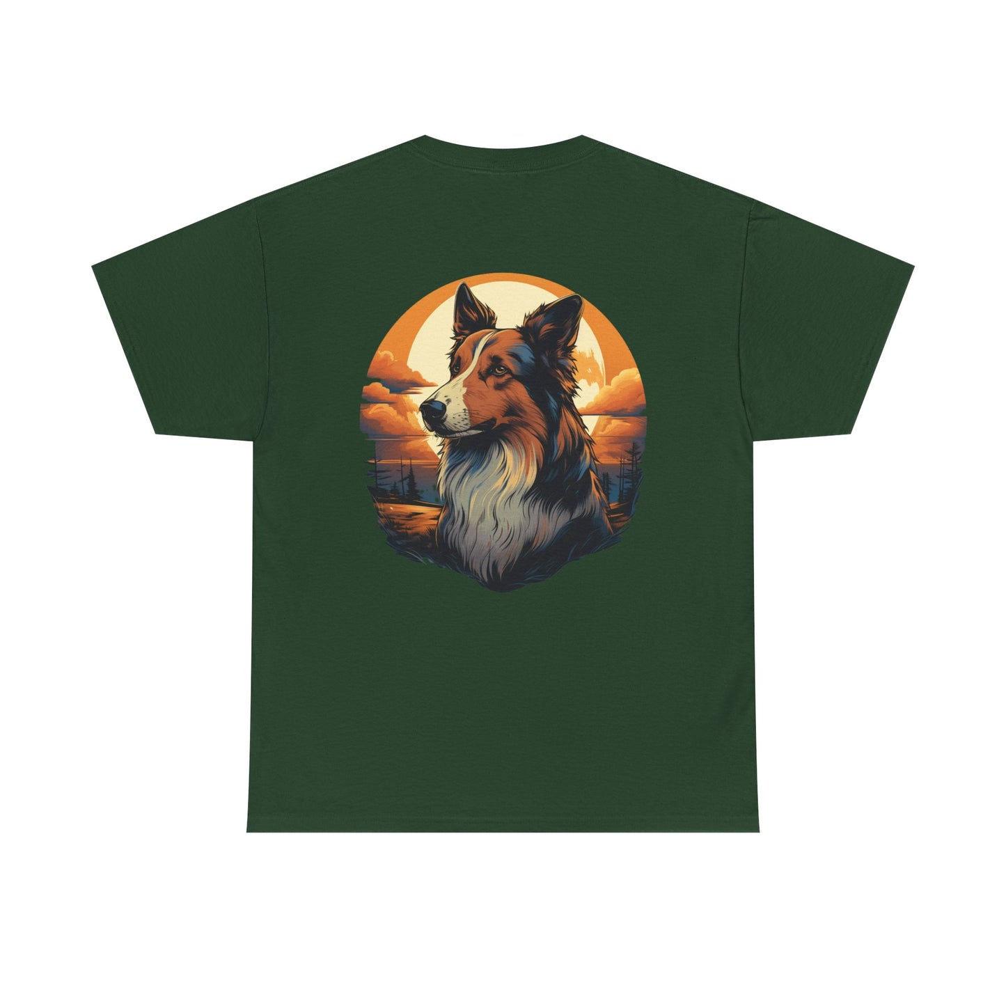 Collie Lover T-Shirt, Dog Mom Gift, Animal Graphic Tee, Cute Pet Owner Shirt, Dog Dad Present
