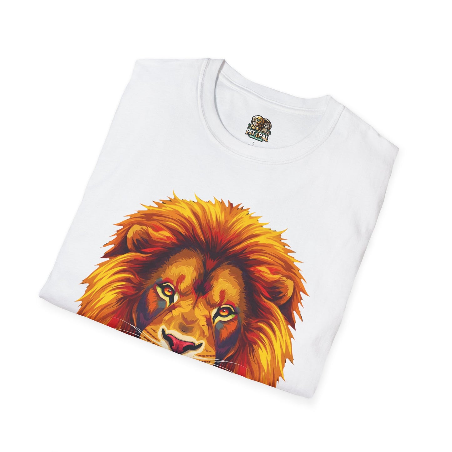 Fierce Lion Graphic Tee, Animal Lover Shirt, Graphic T-Shirt, Unisex Lion Shirt, Wild Animal Apparel, Gift for Nature Enthusiasts