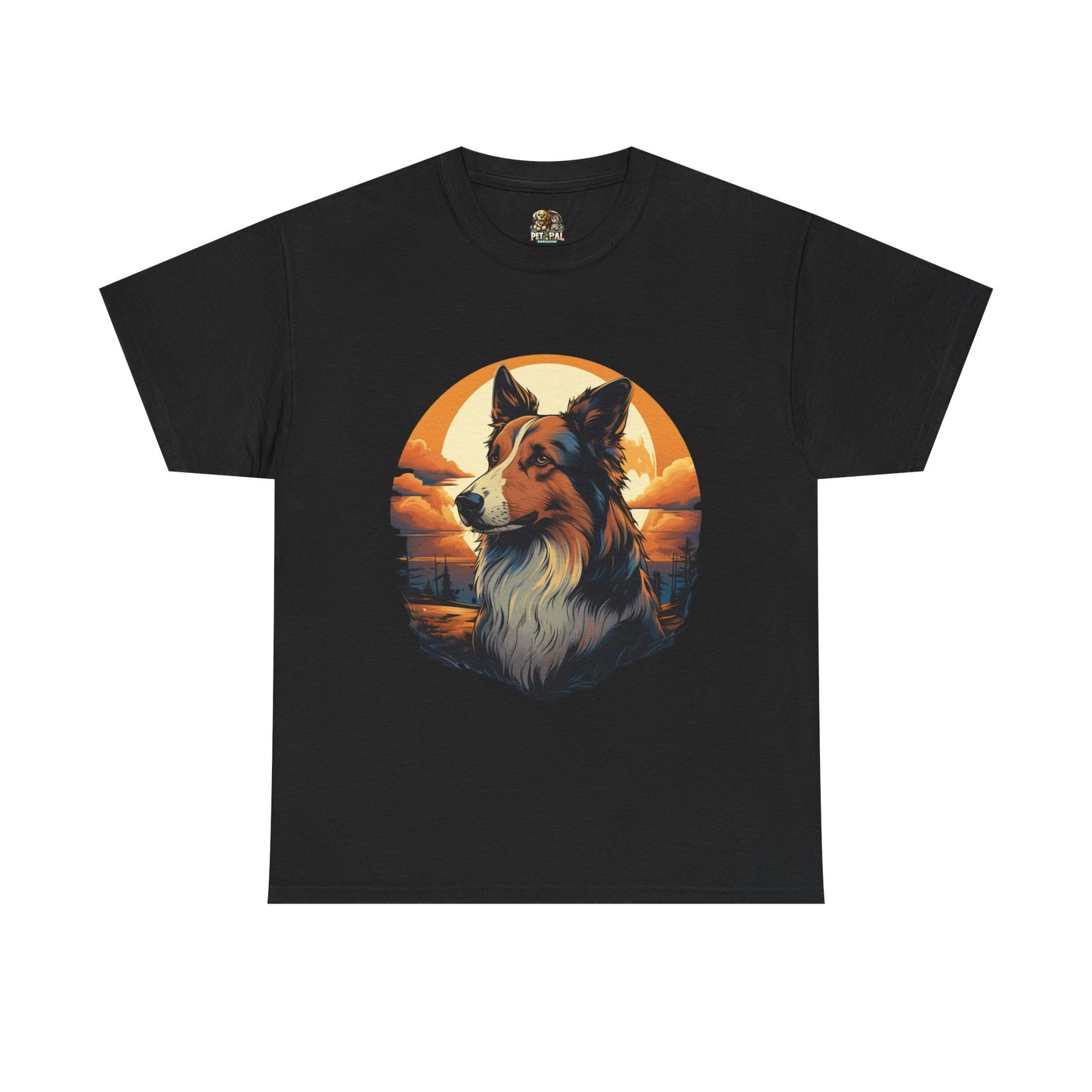 Collie Lover T-Shirt, Dog Mom Gift, Animal Graphic Tee, Cute Pet Owner Shirt, Dog Dad Present
