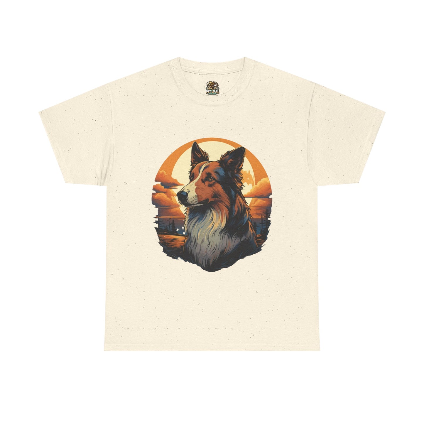 Collie Lover T-Shirt, Dog Mom Gift, Animal Graphic Tee, Cute Pet Owner Shirt, Dog Dad Present