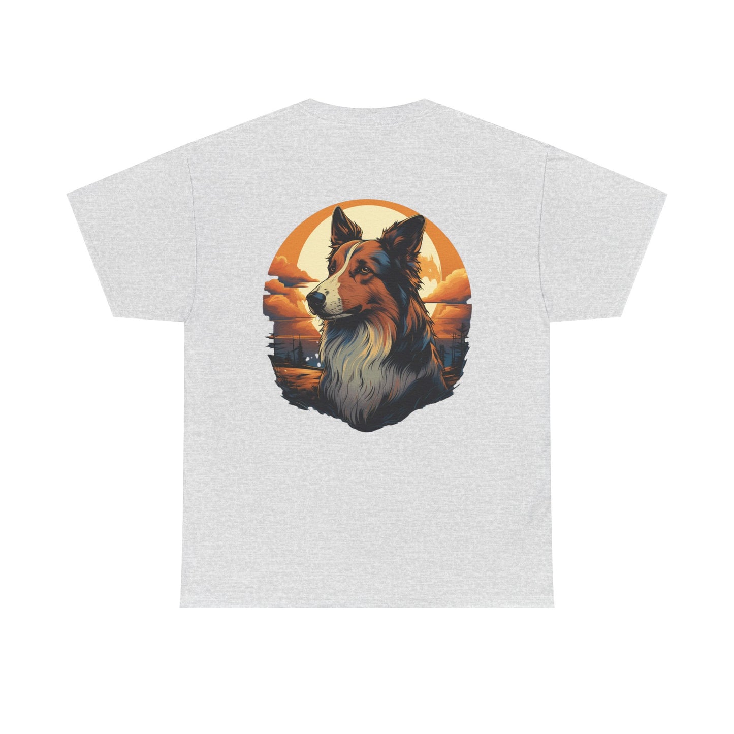 Collie Lover T-Shirt, Dog Mom Gift, Animal Graphic Tee, Cute Pet Owner Shirt, Dog Dad Present