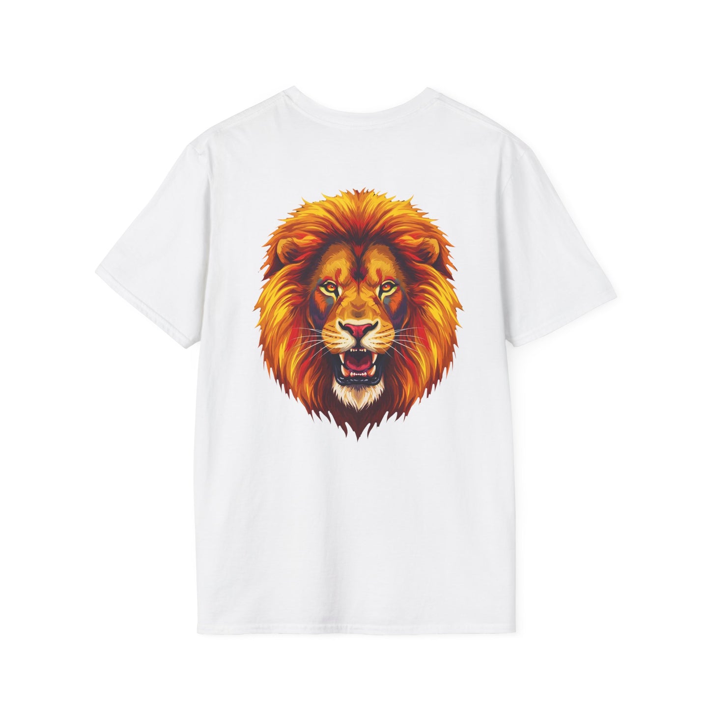 Fierce Lion Graphic Tee, Animal Lover Shirt, Graphic T-Shirt, Unisex Lion Shirt, Wild Animal Apparel, Gift for Nature Enthusiasts