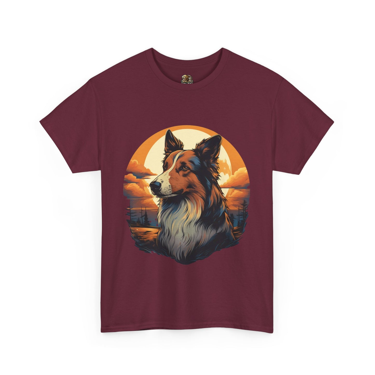 Collie Lover T-Shirt, Dog Mom Gift, Animal Graphic Tee, Cute Pet Owner Shirt, Dog Dad Present