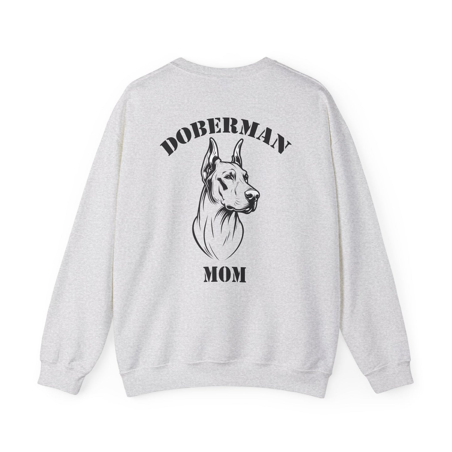 Doberman Mom Crewneck Sweatshirt - Cozy Gift for Dog Lovers