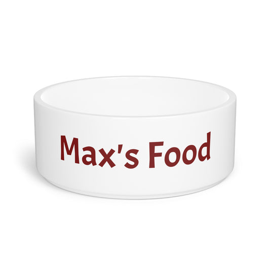 Personalized Pet Bowl - Custom Dog Food Dish, Cat Bowl Gift, Cute Pet Supplies for Pet Lovers, Unique Pet Decor, Dog Bowl with Name
