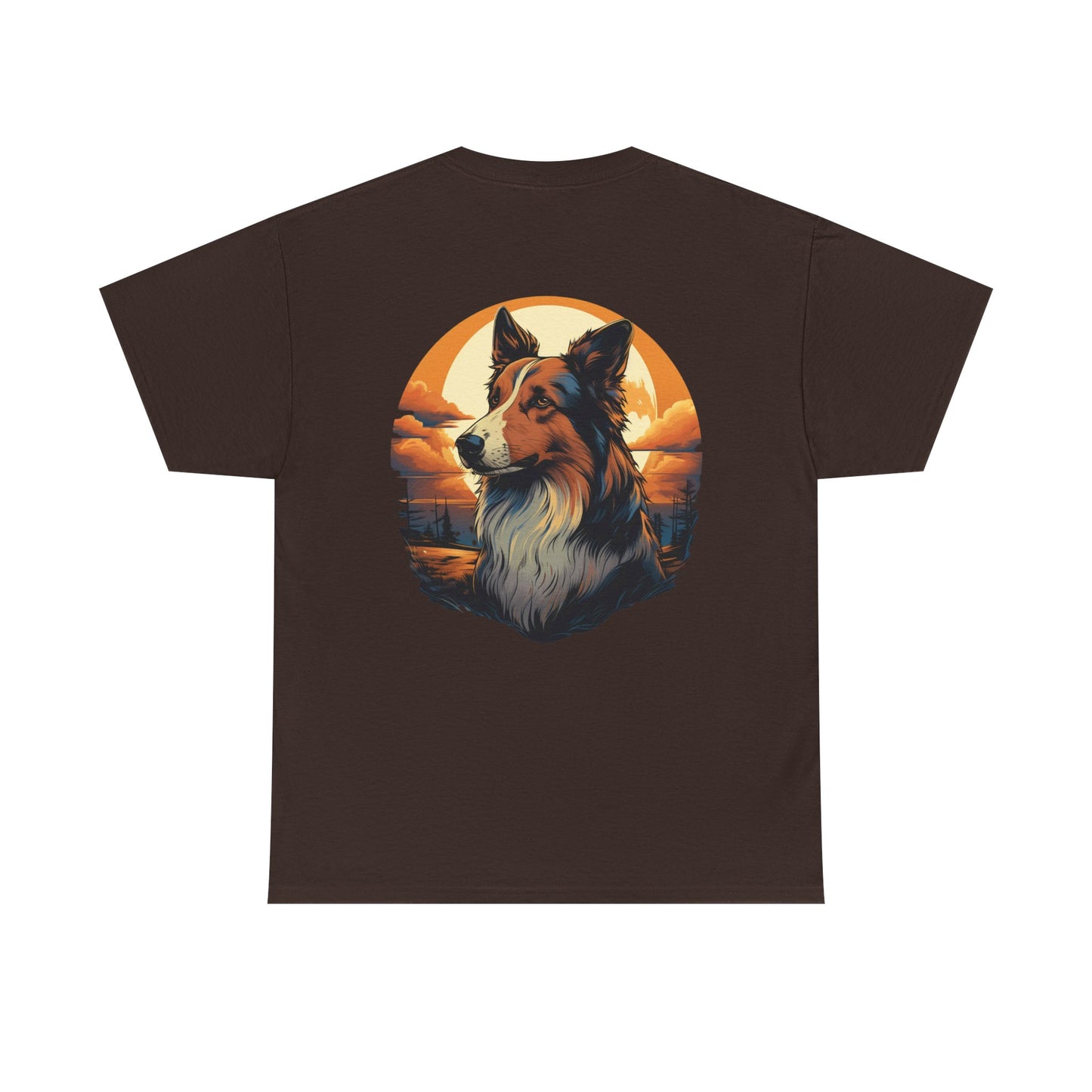 Collie Lover T-Shirt, Dog Mom Gift, Animal Graphic Tee, Cute Pet Owner Shirt, Dog Dad Present