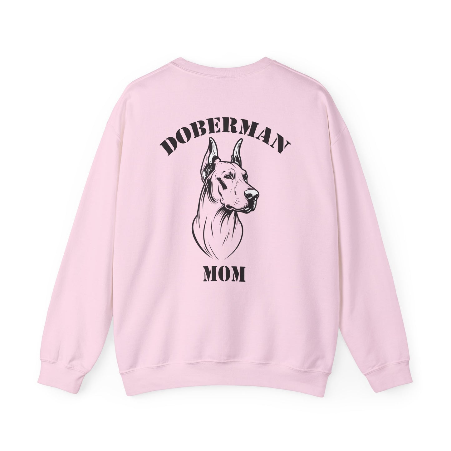 Doberman Mom Crewneck Sweatshirt - Cozy Gift for Dog Lovers