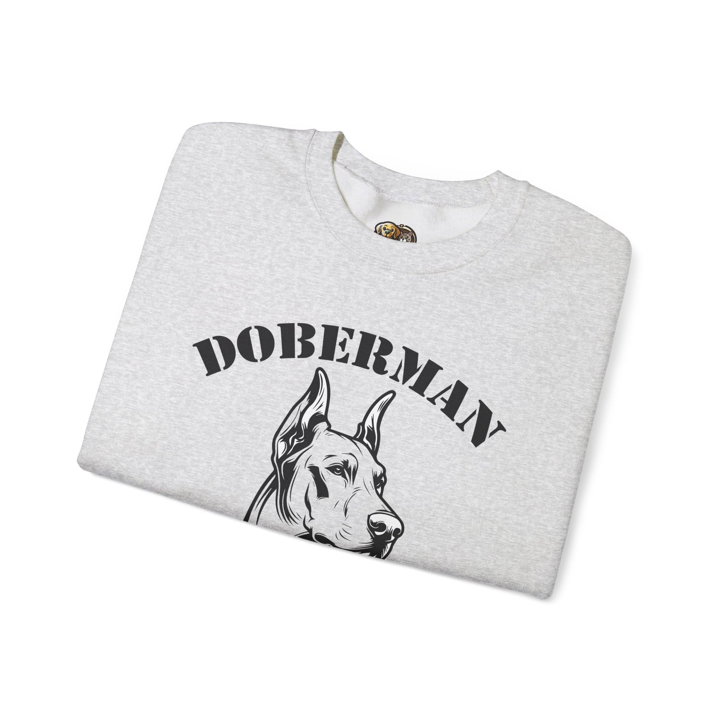 Doberman Mom Crewneck Sweatshirt - Cozy Gift for Dog Lovers
