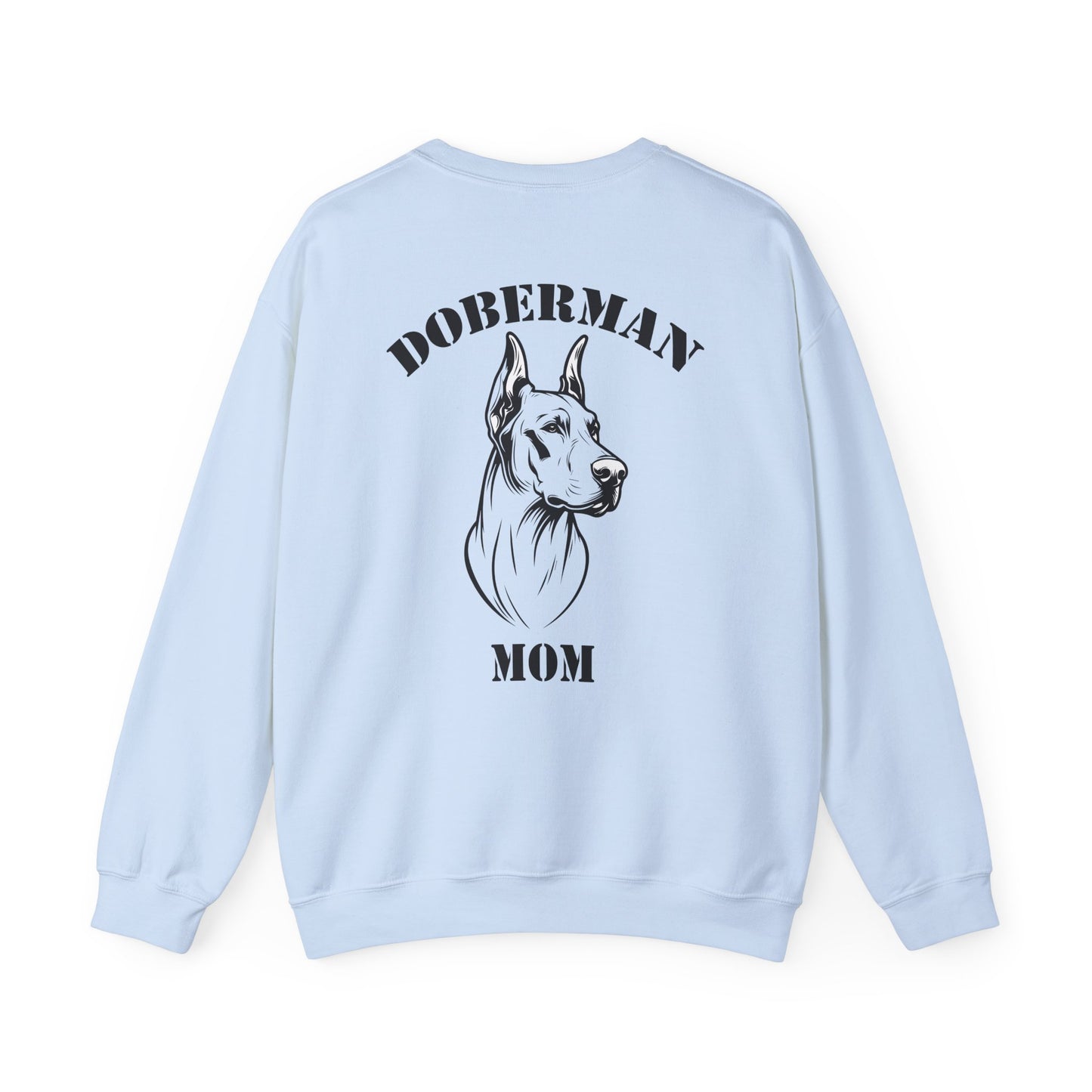 Doberman Mom Crewneck Sweatshirt - Cozy Gift for Dog Lovers