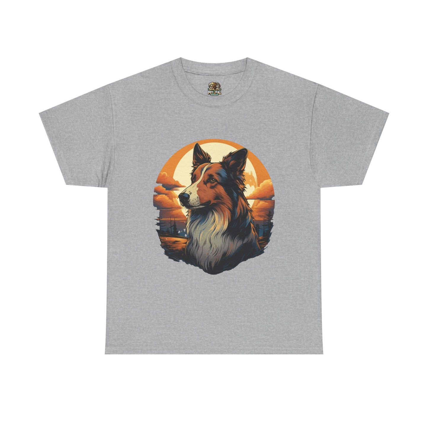 Collie Lover T-Shirt, Dog Mom Gift, Animal Graphic Tee, Cute Pet Owner Shirt, Dog Dad Present